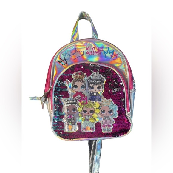 L.O.L. Surprise! Chrome Sparkle Kids' Mini Backpack - Picture 10 of 11